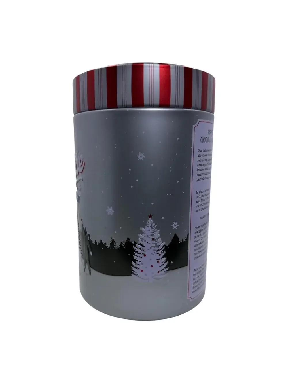 Williams Sonoma Vintage Hot Chocolate Collectible Tin | Holiday Decor